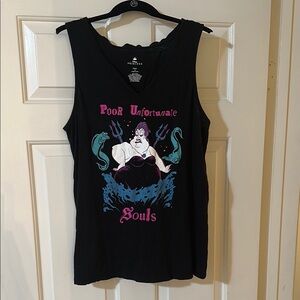 Disney Black Ursula Graphic Torrid Tank Top